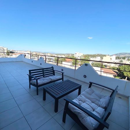 Luxury View Apartment 10Min From Athens Airport 科洛皮奥 外观 照片